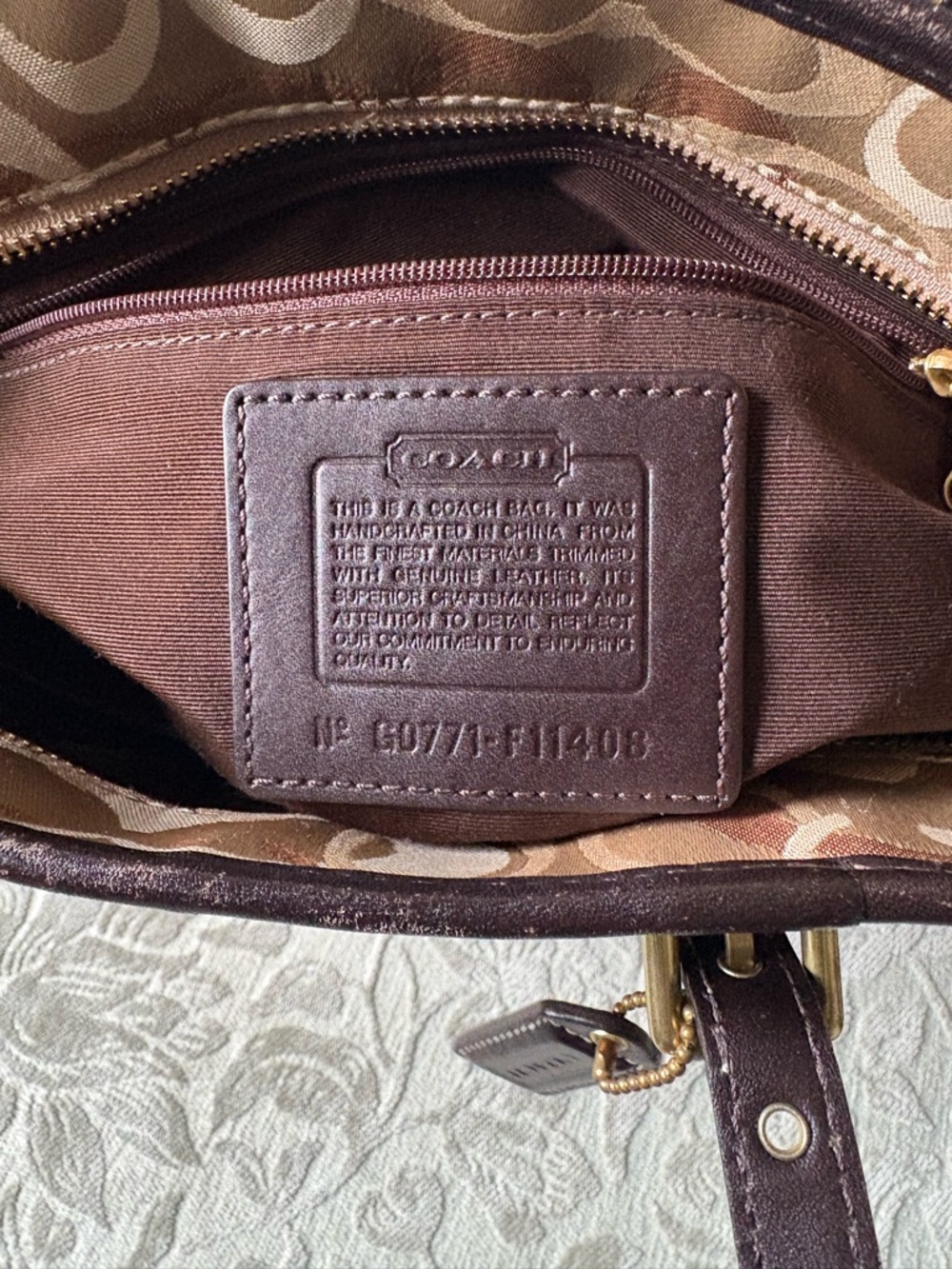 Coach Patchwork Tote - Picture 4 of 7